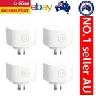 Compact Smart Plug WiFi Outlet - Voice Control, Timing Function, Certified