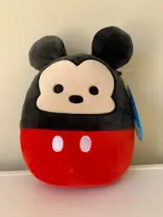 2023 Squishmallows Disney Squad Mickey Mouse 7.5 Inch BNWT Plush Toy Kellytoy