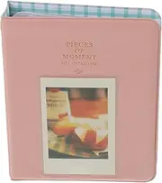 TEHAUX Mini Photo Album Photocard Holder Book Name Card Collection Sleeves Photocard Binder for Trading Cards Instant Camera