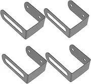 Veemoon 4pcs Wall Keyboard Mount Keyboard Rack Wall Mount for Desk Metal Holder Bracket Easy Install Gaming Storage