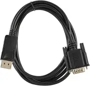 OSALADI Replace Your Worn-Out Cable 1.8m Dp to Vga Adapter Monitor Cord Gold Plated Connector Support
