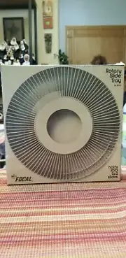New!! Vintage Kmart Focal Rotary Slide Tray Holds 100 2x2 Slides Ships FREE!
