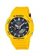 Casio G-Shock Men's Analog-Digital Watch GA-B2100C-9A Bluetooth and solar power Yellow Resin Band Men Sports Watch