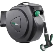 Retractable Garden Hose Reel, Durable Wall Mounted Water Hose Reel- Smooth Au...