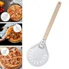 Pizza Turning Peel Shovel Pizza Paddle Baker Perforated Tray Pizza Peel