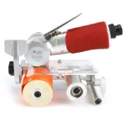 Mini Portable Air Belt Sander Kit Pneumatic Sanding Grinding Compressor Tool