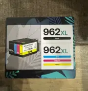 Ink HP 962XL ,Black, Cyan, Magenta, Yellow Color 4PK Ink Cartridges