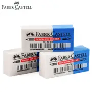 FABER-CASTELL PVC Free Viinyl Eraser Combination Ink Eraser + Pencil White/Blue