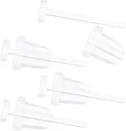 [BanaVega] Flexible Acrylic Clear retainer ear plugs 20 Gauge Cartilage Lobe Earrings Helix Piercing Jewelry See More Theme