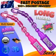 Vibrator Prostate Massager Vibrating Anal Beads Butt Plug G-Spot Dildo Sex Toy