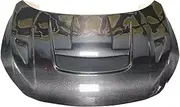 hood scoops for cars， Carbon Fiber Fibre Front Engine Bonnet Hood Compatible For Honda Civic Fk8 FK7 2016 1.5tcp 10th