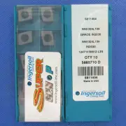 10 pcs INGERSOLL NNE324L109 Carbide Milling Inserts; Grade IN2030 Machinist