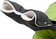 Kellegour Hand Warmer Pram, Gloves Hand Muff with Fleece, Pram Hand Warmer, Hand Muff for Prams, for Warms Hands and Blocks Cold Winds