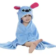 Lilo & Stitch Poncho Towel "Stitch" Blue NEW
