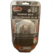 NEW IN PACKAGE Geek Squad 6' IEEE 1394 FireWire Gold 4-Pin to 4-Pin Cable, NOS