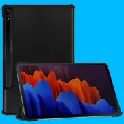 Premium Real Protective Leather Case f Samsung Galaxy Tab S7 FE 5G 12.4" T738U
