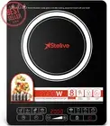 2000W Electric Induction Cooktop Sensor Touch 8 Power Levels Portable Stove