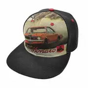Holden Sublimated Monaro Flat Peak Snap Back Baseball Cap