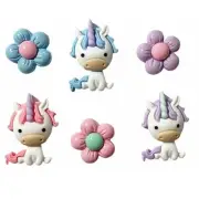 Unicorn Playtime - Shelly's Buttons - Flat Back Embellishments - Craft Scrap