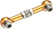 XYWHPGV RC Front/Rear Steering Linkage Servo Link Pull Rod Turnbuckle 38mm (Orange)(96477 2d70a 953e4 47a1d 17909 8f31b
