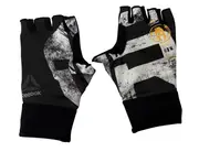 Reebok Spartan Race Fingerless Running Unisex Gym Gloves Black BK2524 S