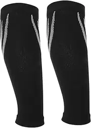 Baluue Calf Compression Leg Sleeves Calf Sleeve Calf Compression Sleeves Sports Compression Socks Running Compression Socks Elastic Calf Socks Sports Sleeves ， ， Black