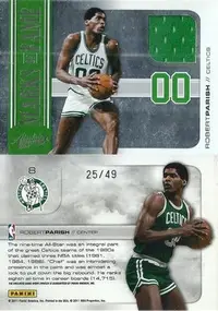 在飛比找Yahoo!奇摩拍賣優惠-ROBERT PARISH 2010-11 PANINI A