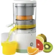 Electric Citrus Juicer Lemon Squeezer Orange Fruit Machine Kitchen USB Charging
