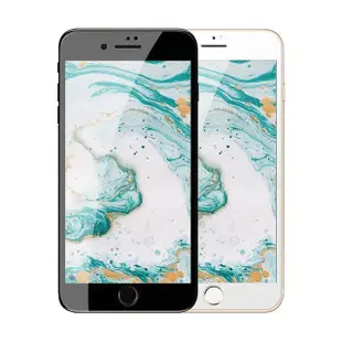 iPhone 7 8 Plus 透明9D滿版9H鋼化膜手機保護貼(7Plus保護貼 8Plus保護貼)