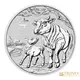 【TRUNEY貴金屬】2021澳洲牛年紀念性銀幣1/2盎司/英國女王紀念幣 / 約 4.147台錢