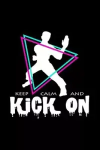 在飛比找博客來優惠-Keep calm and kick on: 6x9 Mar