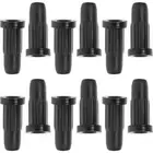 12 Pcs Computer Desk Swivel Chair Universal Wheel Rubber Cover Casters Stool