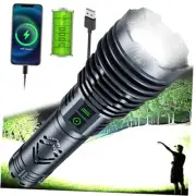 Rechargeable Flashlights 1500000 High Lumens,Super Bright LED