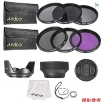 在飛比找蝦皮商城精選優惠-Andoer 49mm 鏡頭濾鏡套件 UV+CPL+FLD+