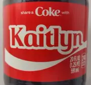 Share A Coke With Kaitlyn 2025 Personalized Gift Coca Cola Bottle
