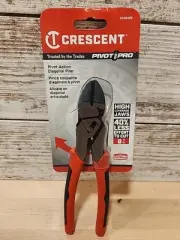 Crescent CCA5428 Red/Gray Compound Action Dual Material Cutting Plier 8 L in.