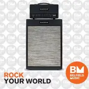 Blackstar St James 50 6L6 Guitar Amplifier Stack Black 50w Head Amp 212V Cabinet