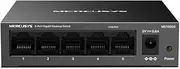 Mercusys 5-Port 10/100/1,000 Mbps Desktop Switch, Full Gigabit Ports, Auto MDI/MDX Supported, Durable Metal Casing, Gaming & Steaming, Multiple Devices Compatible, Power Saving, Plug & Play(MS105GS)