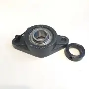 HLU NFL205 2 Bolt Bearing Flange Holder With GRA100PPB Ball Bearing