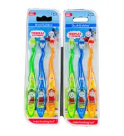 Thomas The Tank Engine & Friends Soft Kids Toothbrushes (Green Blue Orange) 6PK