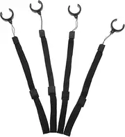 4Pcs Walking Stick Lanyard Durable Polyester Wrist Strap for Cane Lightweight and Portable Convenient Lost for Elderly and Disabled Users Easy Installation