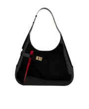 Salvatore Ferragamo Archivio XL Shoulder Bag One size Black