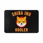 Shiba Inu Coin Crypto Miners Doormat Hodler Bath Mat Welcome Carpet Home Pattern
