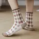 夏季薄款蕾絲中筒襪 可愛水晶絲襪 蘿莉塔復古尚襪子