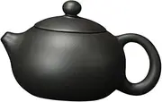 Generic Purple Clay Zisha Teapot, Handmade Kettle with Infuser for Kung Fu Tea, Black