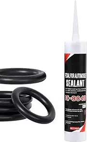 Glass Sealant - 300ml Waterproof Car Sealant Stronger Adhesion - Leakproof Temperature Resistant Automotive Accessories Waterproof Repair Glue for Sunroofs Metal Vehicles