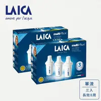 在飛比找momo購物網優惠-【LAICA 萊卡】義大利原裝進口 經典單流 濾芯(共六入)