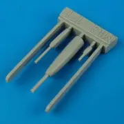 Quickboost 48224 1/48 MiG17F Gun Barrels for Hobby Boss