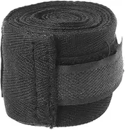 2.5m Cotton Bandage Boxing Wrist Bandage Hand Wrap Combat Protect Boxing Kickboxing Muay Thai Handwraps Training Gloves Cotton Boxing Bandage Black279 (Color : Black)