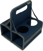 Meori Reusable Drink Carrier, Take Out Cup Carrier, Collapsible, Coffee Carrier